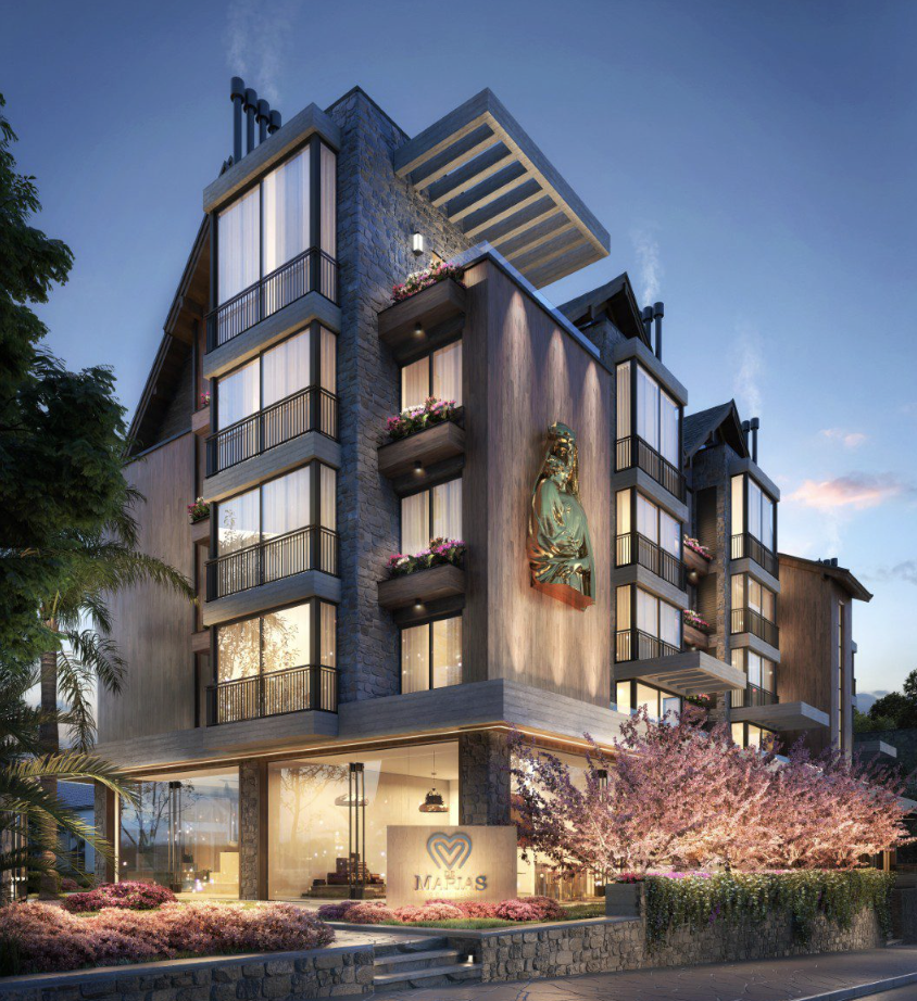 Empreendimento De Marias - Construtora Jobim - Gramado/RS - fachada